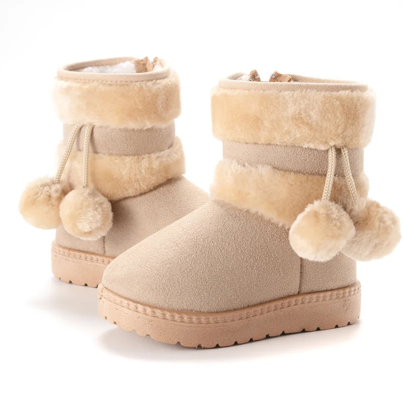 EACHIN Kids Snow Boots - Warm & Comfortable Winter Footwear for Boys and Girls