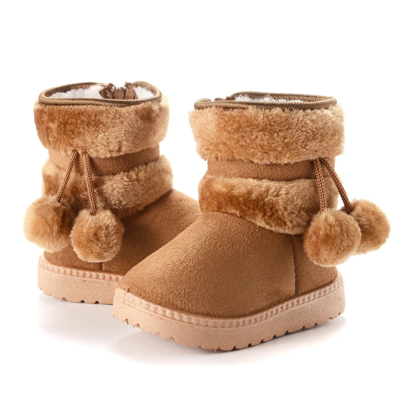 EACHIN Kids Snow Boots - Warm & Comfortable Winter Footwear for Boys and Girls