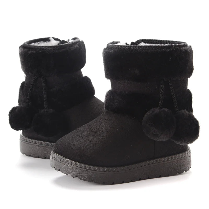 EACHIN Kids Snow Boots - Warm & Comfortable Winter Footwear for Boys and Girls